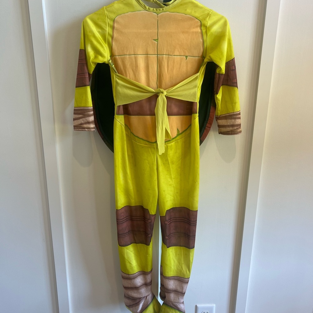 Boys TMNT Teenage Mutant Ninja Turtle Halloween Costume w/ shell | Size Small
